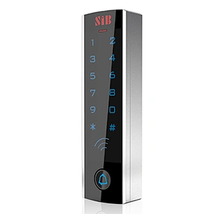 Narrow strip touch keypad standalone access control reader