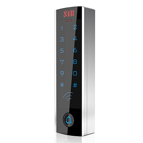 Narrow strip touch keypad standalone access control reader