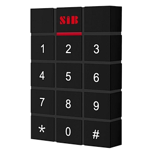 Plastic standalone access control and reader with touch keypad