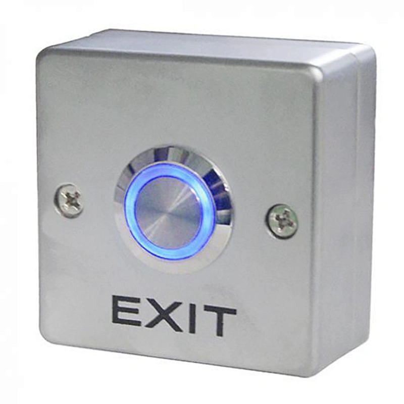 Metal Zinc Alloy Push Button With LED OP15L