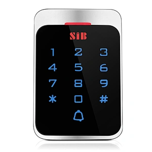Wide touch keypad code lock and reader