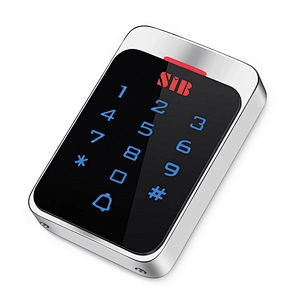 Wide touch keypad code lock and reader