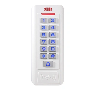 Plastic Standalone Access Control with two relays/Double doors standalone access control and reader
