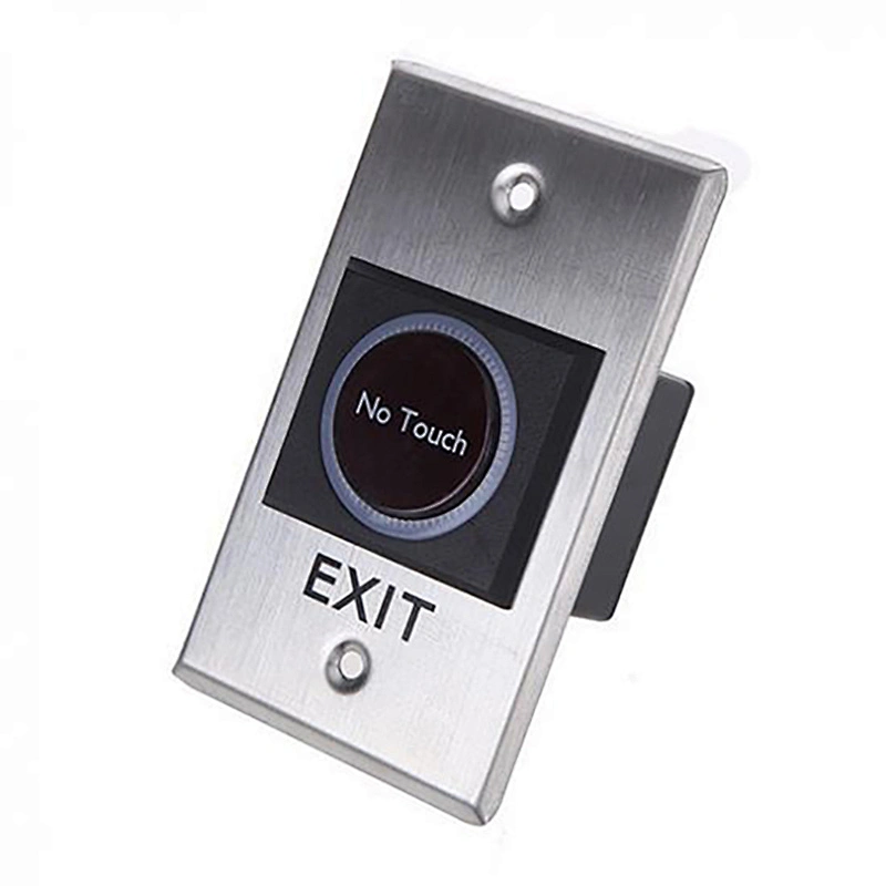 No Touch Exit Button With Remote Controller Infrared Sensor Exit Button Waterproof Steel Button