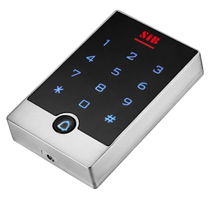 Metal digital backlit standalone access control with door bell