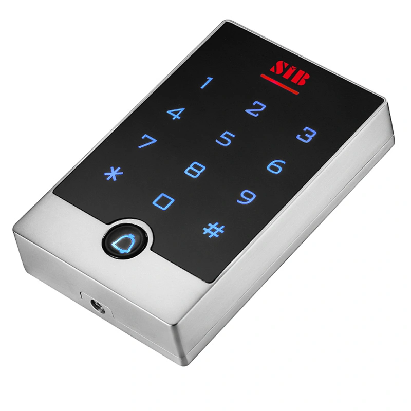 Metal digital backlit standalone access control with door bell