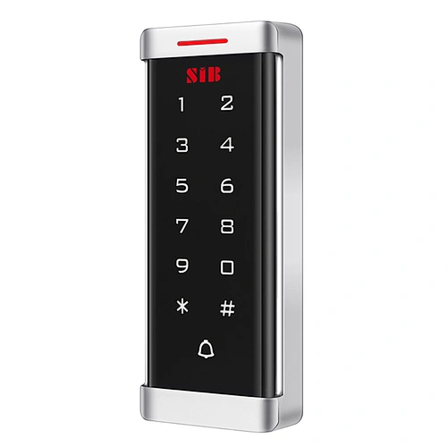 Slim digital backlit touch keypad access control reader