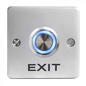Metal Zinc Alloy Push Button With LED OP15L