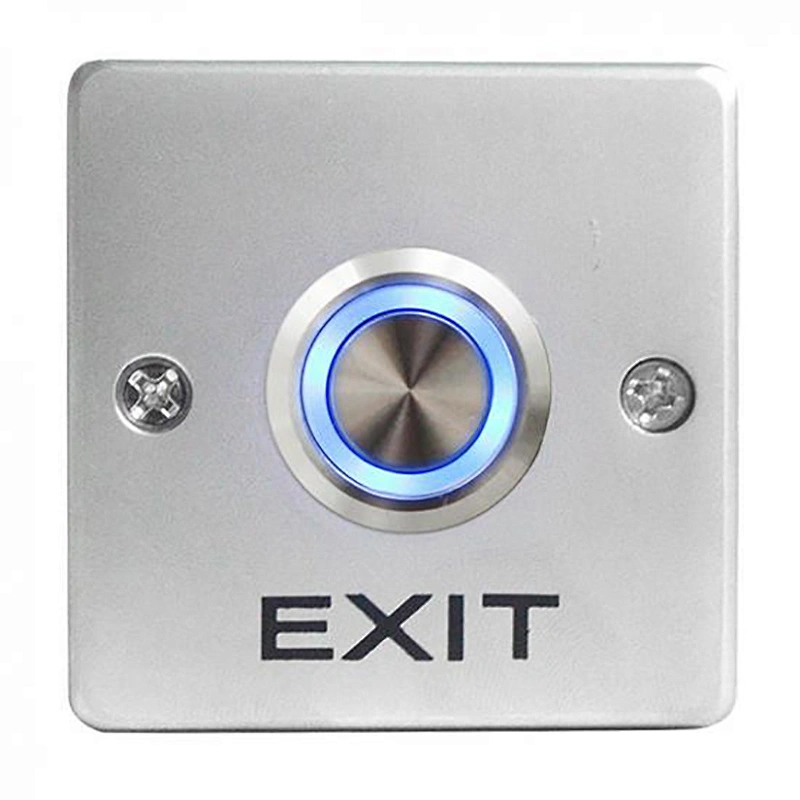 Metal Zinc Alloy Push Button With LED OP15L