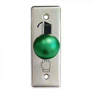 Mushroom Stainless Steel Exit Button OP23A