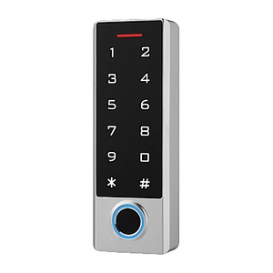 Multifunction standalone access control with touch keypad and fingerprint