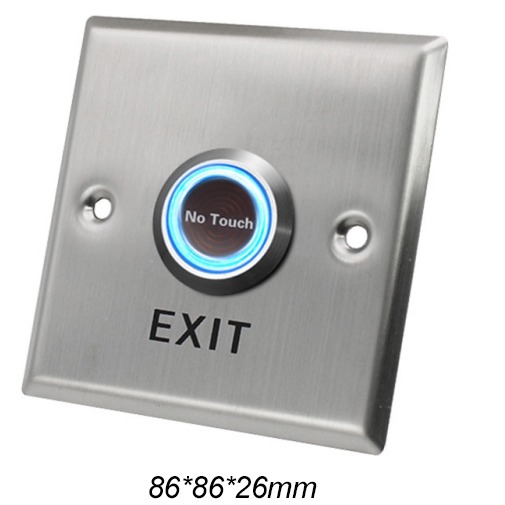 12v Exit Button Touchless No Touch Access Control Door Exit Push Button
