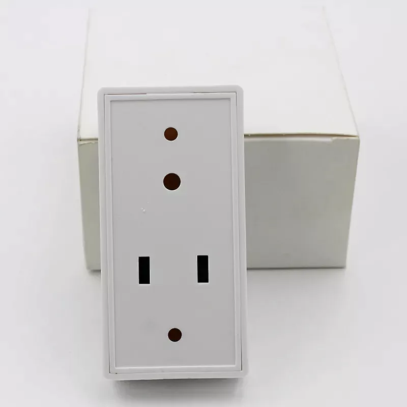 White Plastic Mini Push Exit Button Door Exit Release Button Security Access Control System