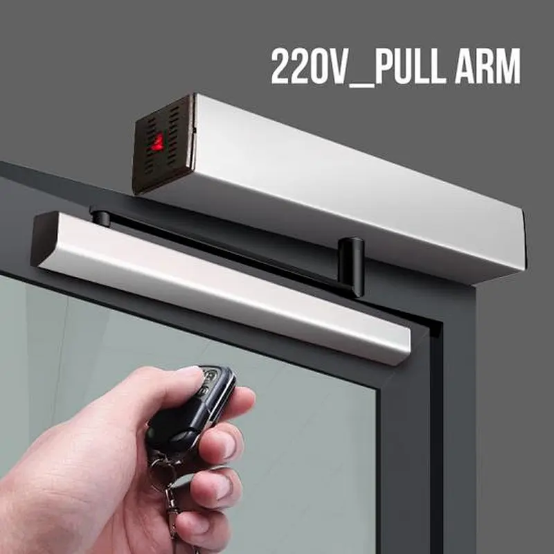Automatic Door Closer Swing Gate Opener Garage Door Opener With Remote Control