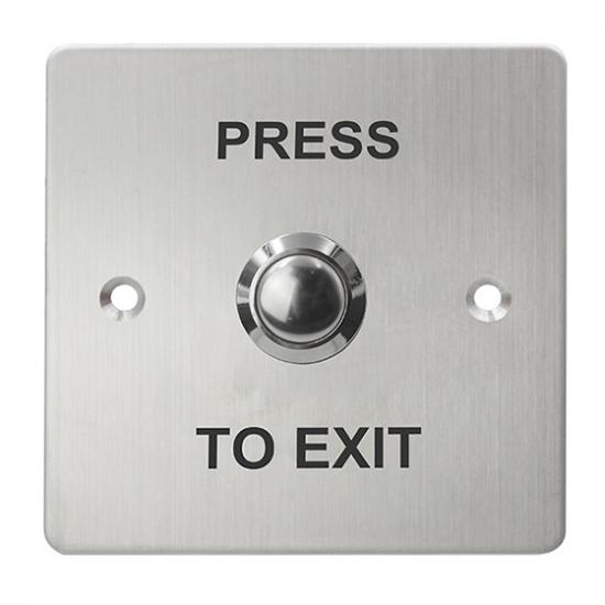 Door Exit Button Push Relase Button Stainless Steel Acceess Control Accessories Push Button Switch