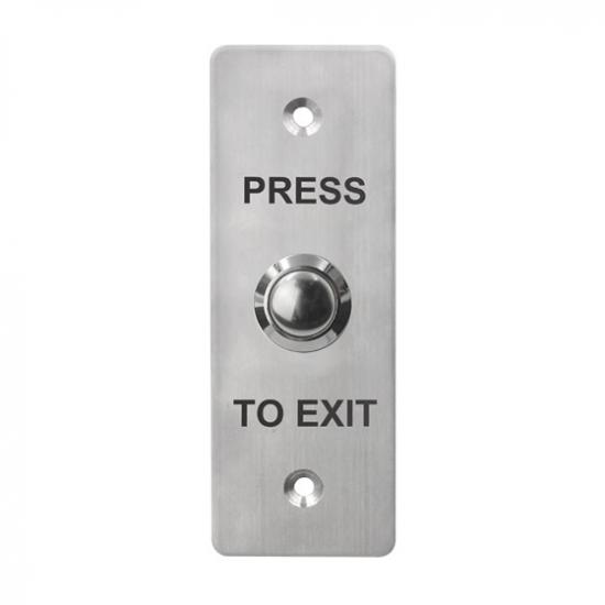 Stainless Steel Door Exit Button With No/com