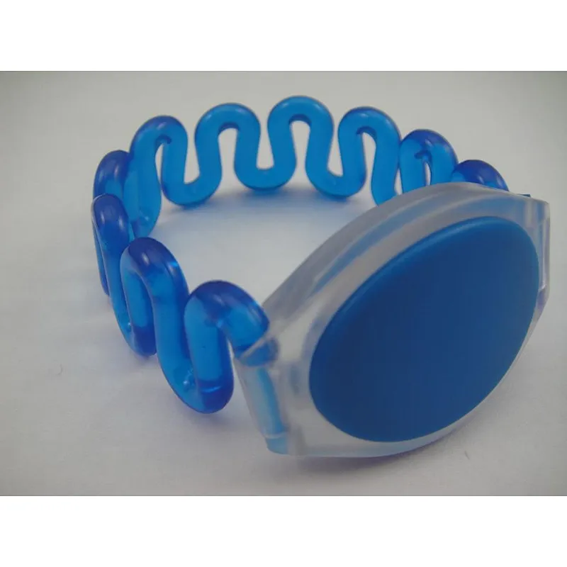 Rfid 125Khz 13.56mhz Custom Plastic Waterproof Sauna Tag Elastic Rfid Swimming Pool Waterproof Wristband