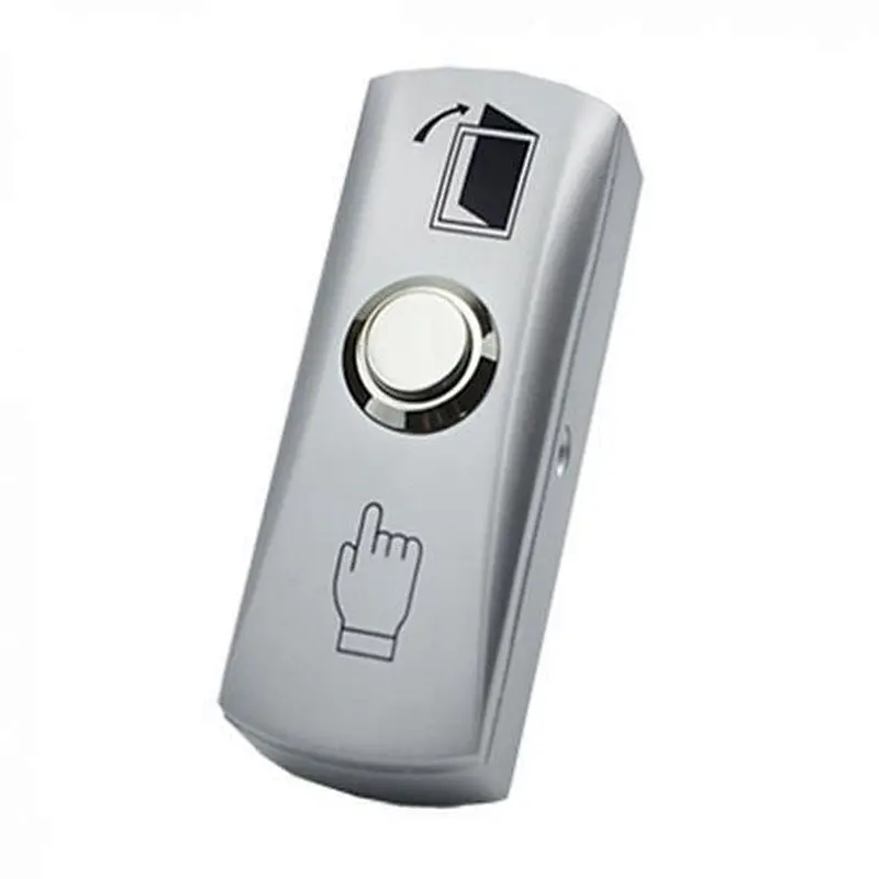 Door Access Control Metal Exit Button 12 Volt Push Switch