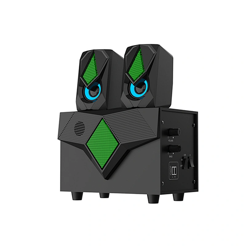 2.1 Gaming Speaker with Wooden Material