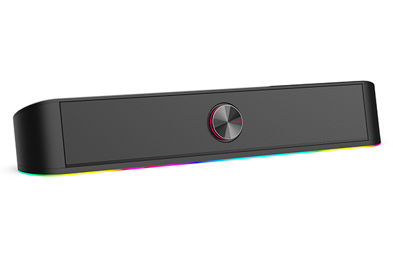 RGB Light Metal Gaming Speaker
