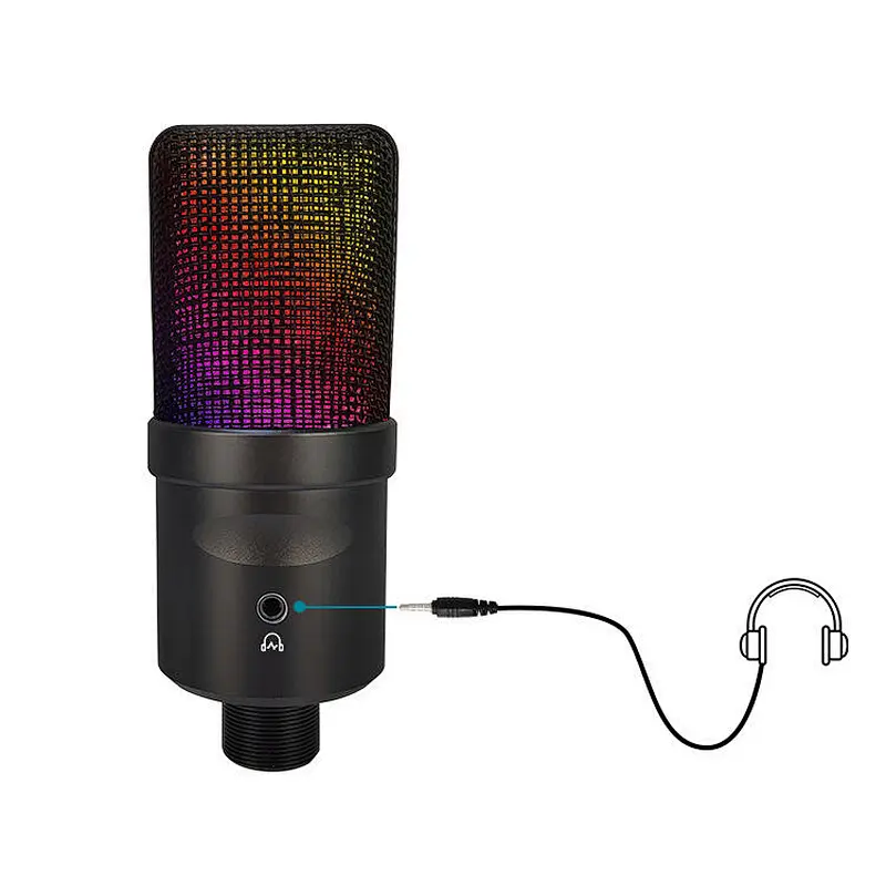 Gaming Streaming Microphone RGB