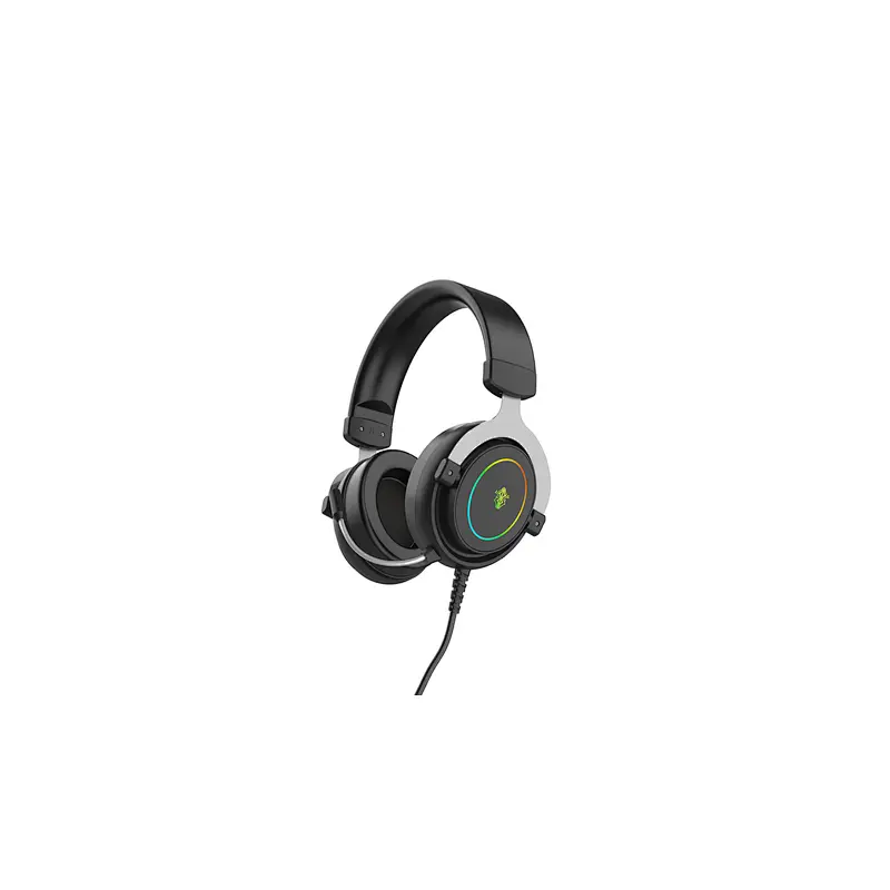 Gaming headphone with RGB light