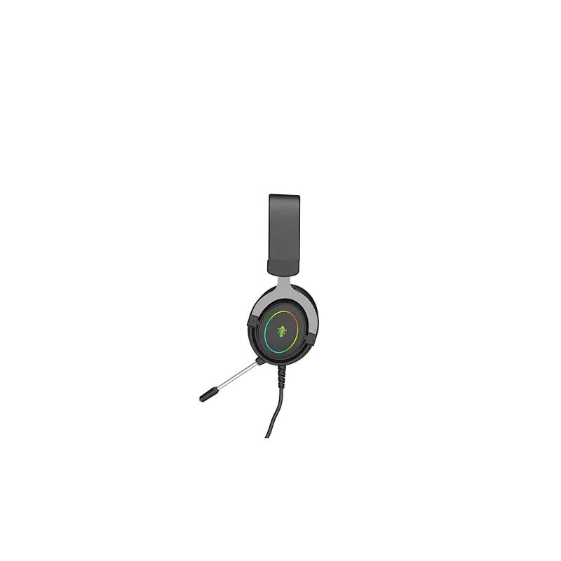 Gaming headphone with RGB light