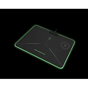 RGB gaming mousepad with wireless charger, Wireless charger gaming mousepad