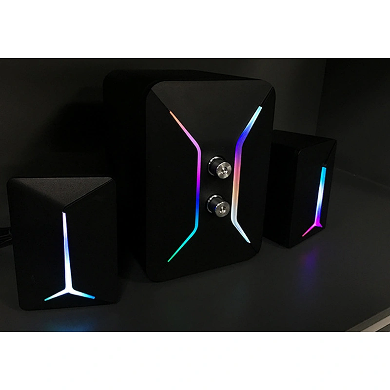 2.1 Gaming Speaker with 7 Colored LED Light