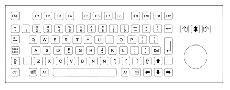 stainless steel keyboard