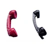 Metal Phone Fork with anti-vandal robust black phone Handle for public application