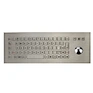 short stroke metallic keyboard