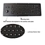 Marine keyboard with trackball