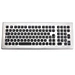 keyboard with integrated numeric keypad
