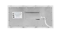 industrial stainless steel kiosk keyboard
