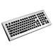 keyboard with integrated numeric keypad
