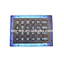 IP67 dynamic vandal proof Stainless Steel industrial numeric keypad with blacklit