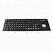 metal keyboard with trackball