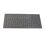 Dusty proof stainless steel metal keyboard with numeric keys and FN keys