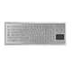 stainless steel keyboard with touchpad