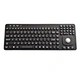 keyboard with trackball