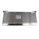industrial metal keyboard kiosk