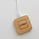 Eco-friendly Bamboo Charging Station Customized Logo 15W Fast Charger Phone Charger Wireless Charger