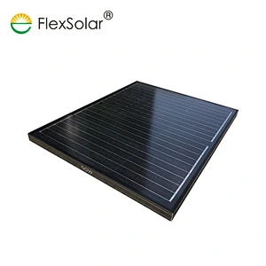 Solar Energy Systems Off Grid Glass Solar Panel 24v 50w