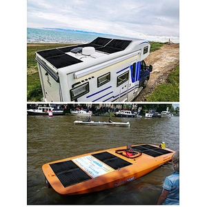 100w mono solar panel for RV camper