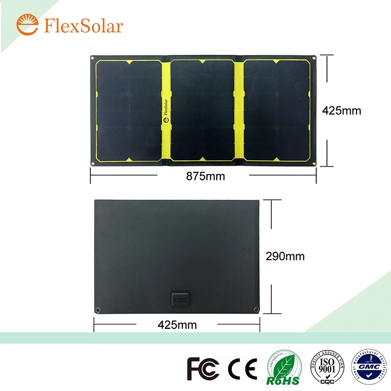 57W Folding Solar Panel Charger