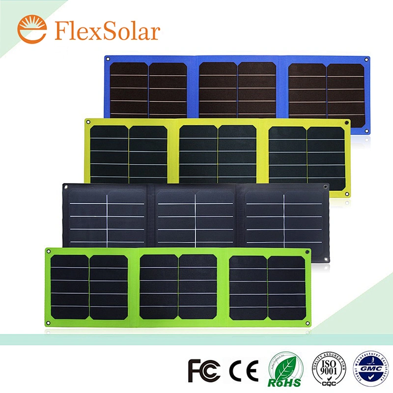 Outdoor 32W Waterproof Solar Charger Foldable Solar Panel