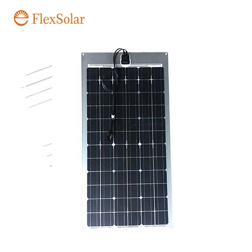 OEM semi-flexible solar panel for golf cart and touring car