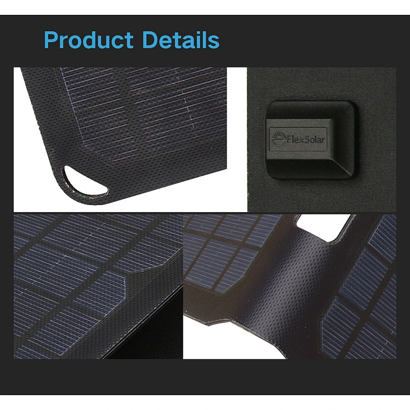Foldable Portable External Battery Solar Panel 13W USB Mobile Chargers