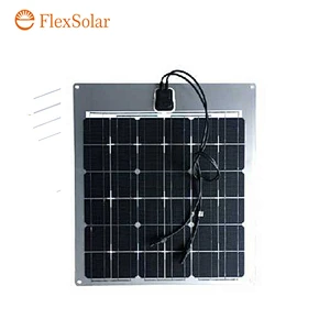 Factory price 46W semi flexible solar panel for patrol car